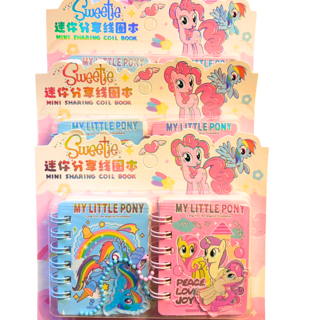 Mini Unicorn Spiral Diary
