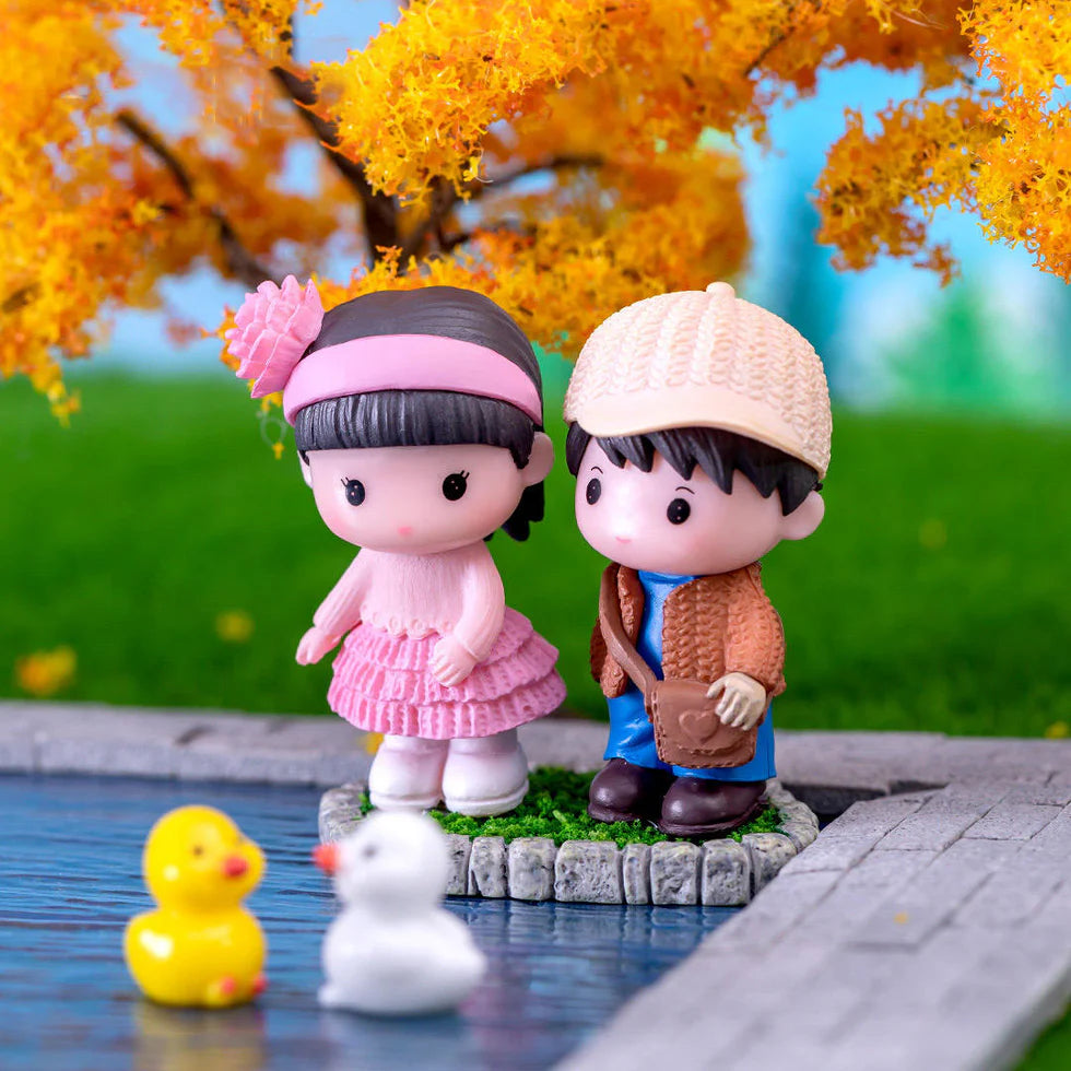 Cute Boy & Girl Miniature Toy