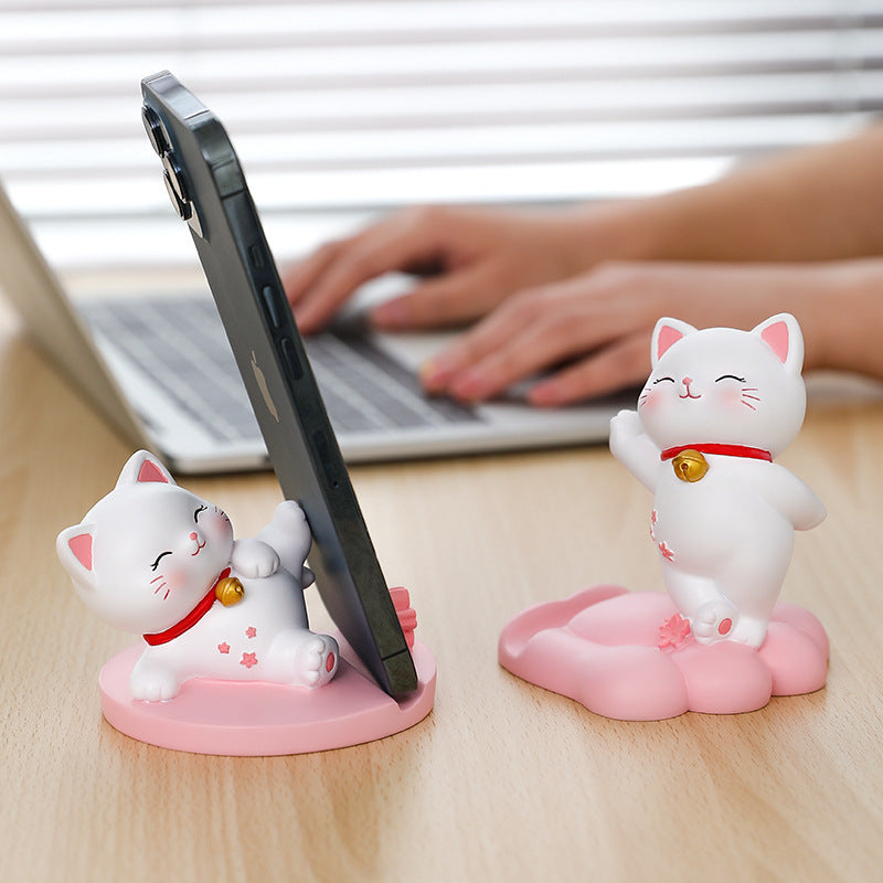 Sakura Kitties Phone Stand