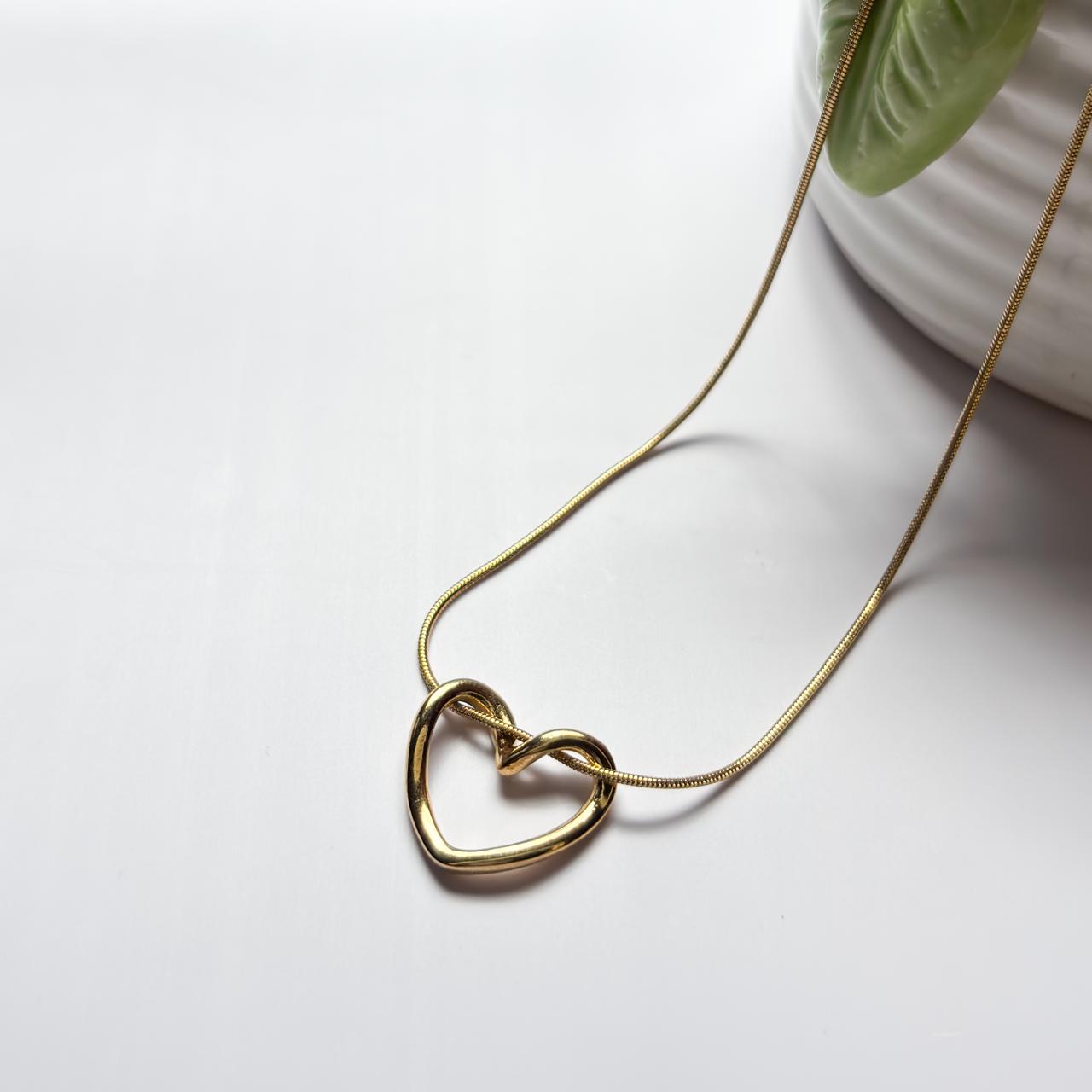 Open Heart Necklace