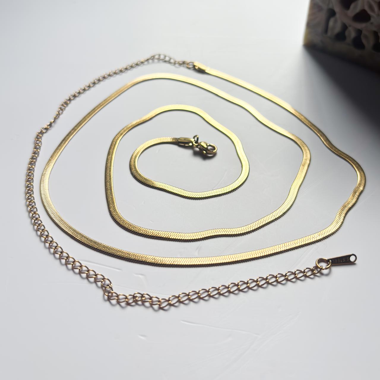Snake Waist Chain - Gold