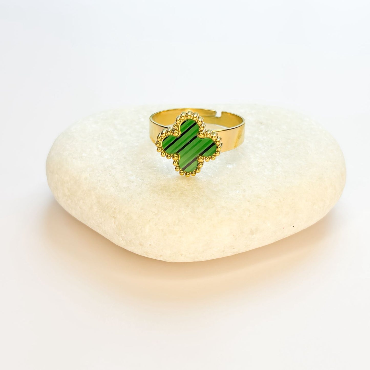 Clover Ring - Green