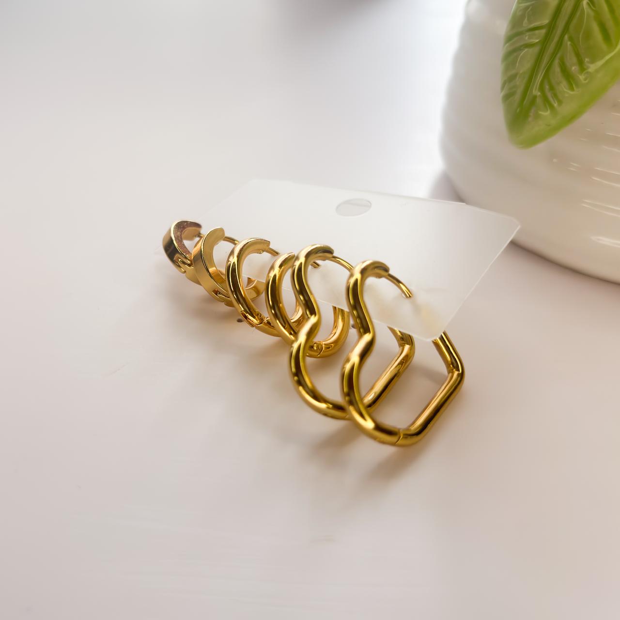 Love On Loop Hoop Earring Set