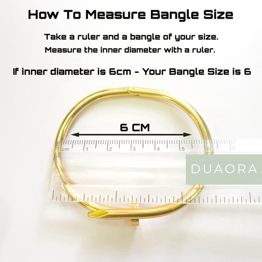 Nail Bangle Bracelet