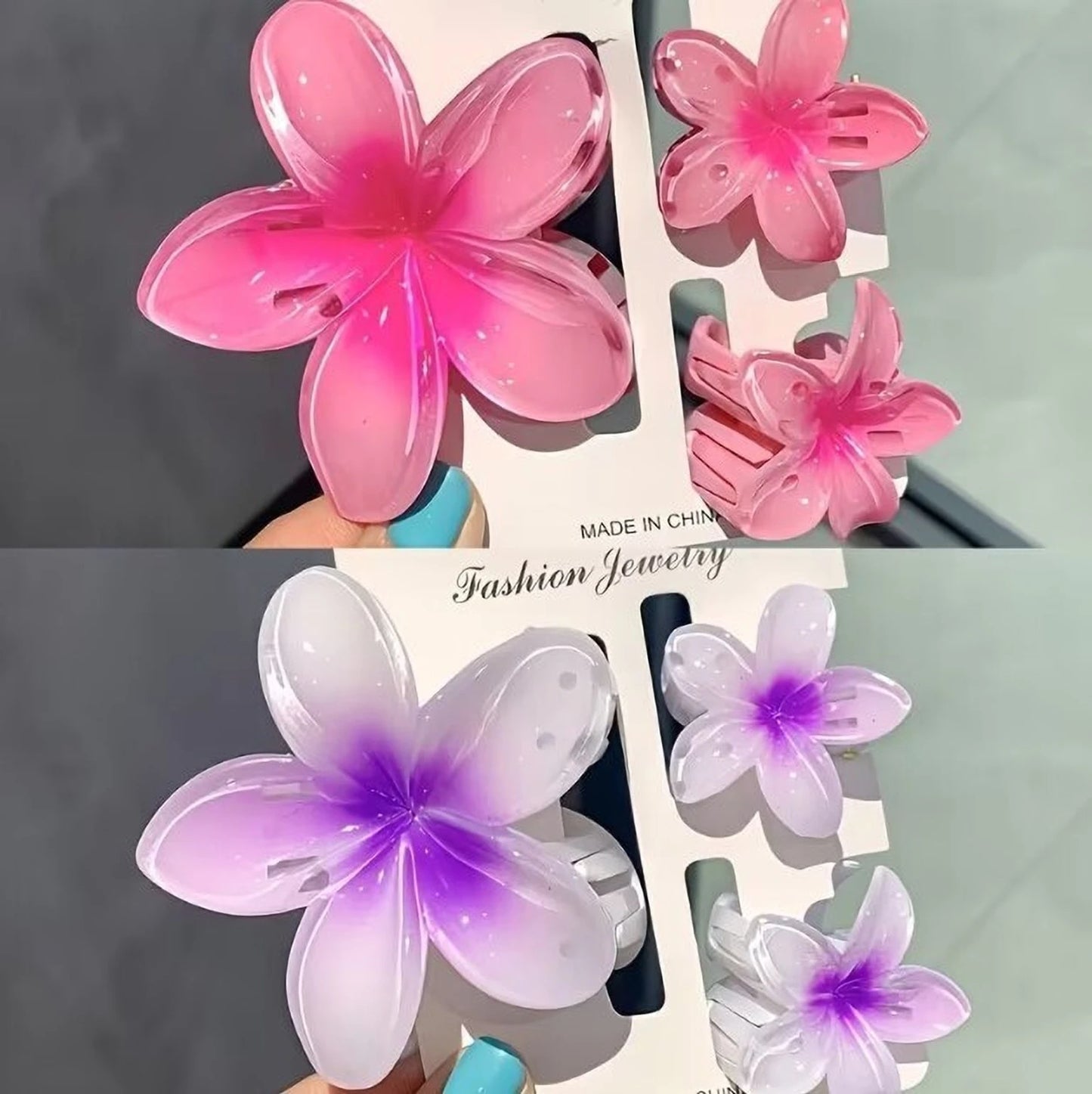 Flower Clip Set