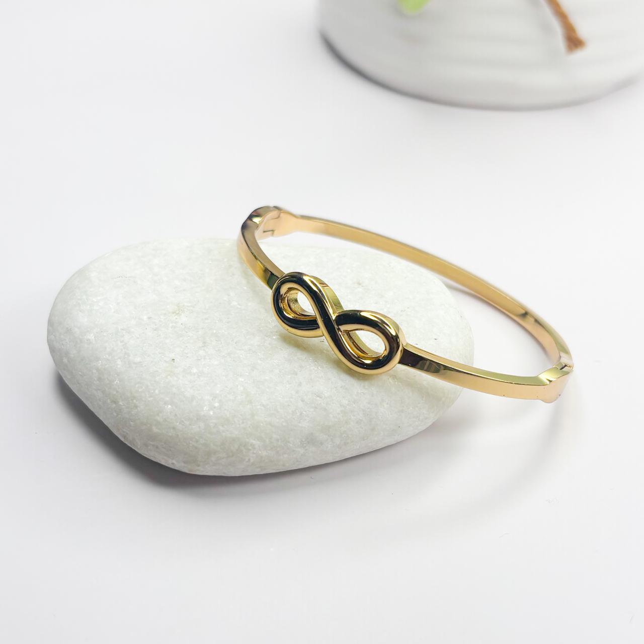 Infinity Bangle Bracelet