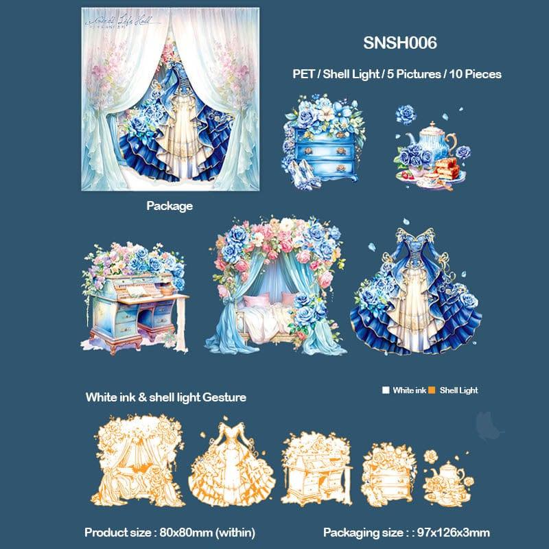 Princess Castle Stickers