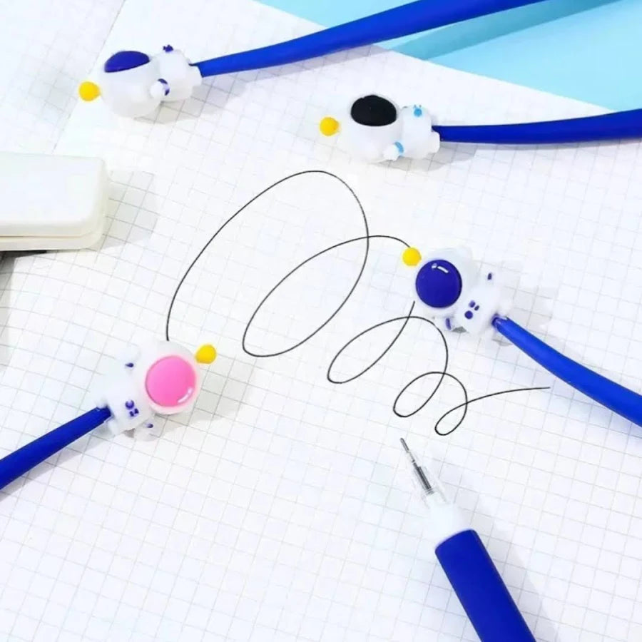 🚀 Astronaut Silicone Signature Pen