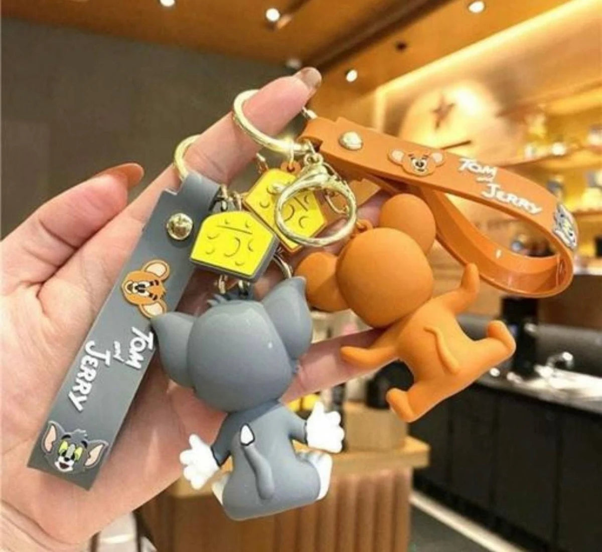 Tom & Jerry Keychain