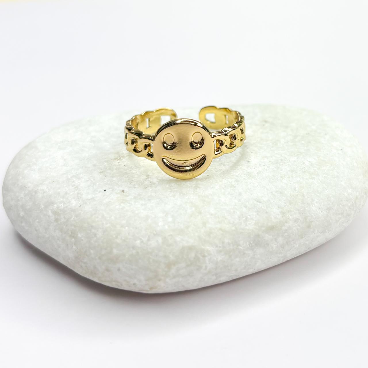 Statement Smiley Ring