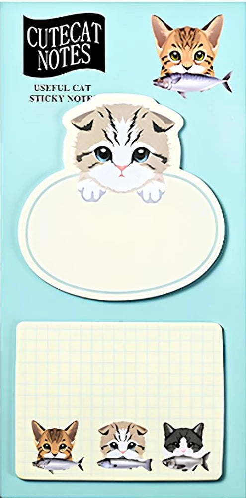 Cute Cat Sticky Notes