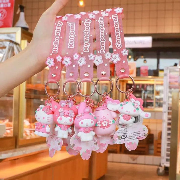 Pink Sanrio Premium Keychain