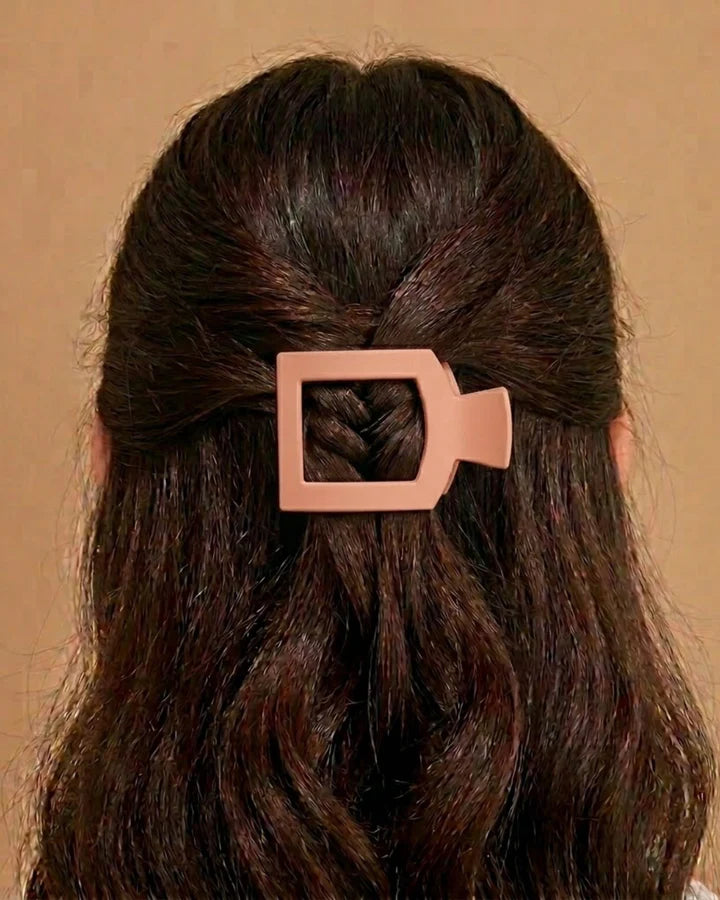 Flat Square Claw Clip