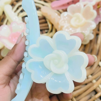 Cute Flower Claw Clip