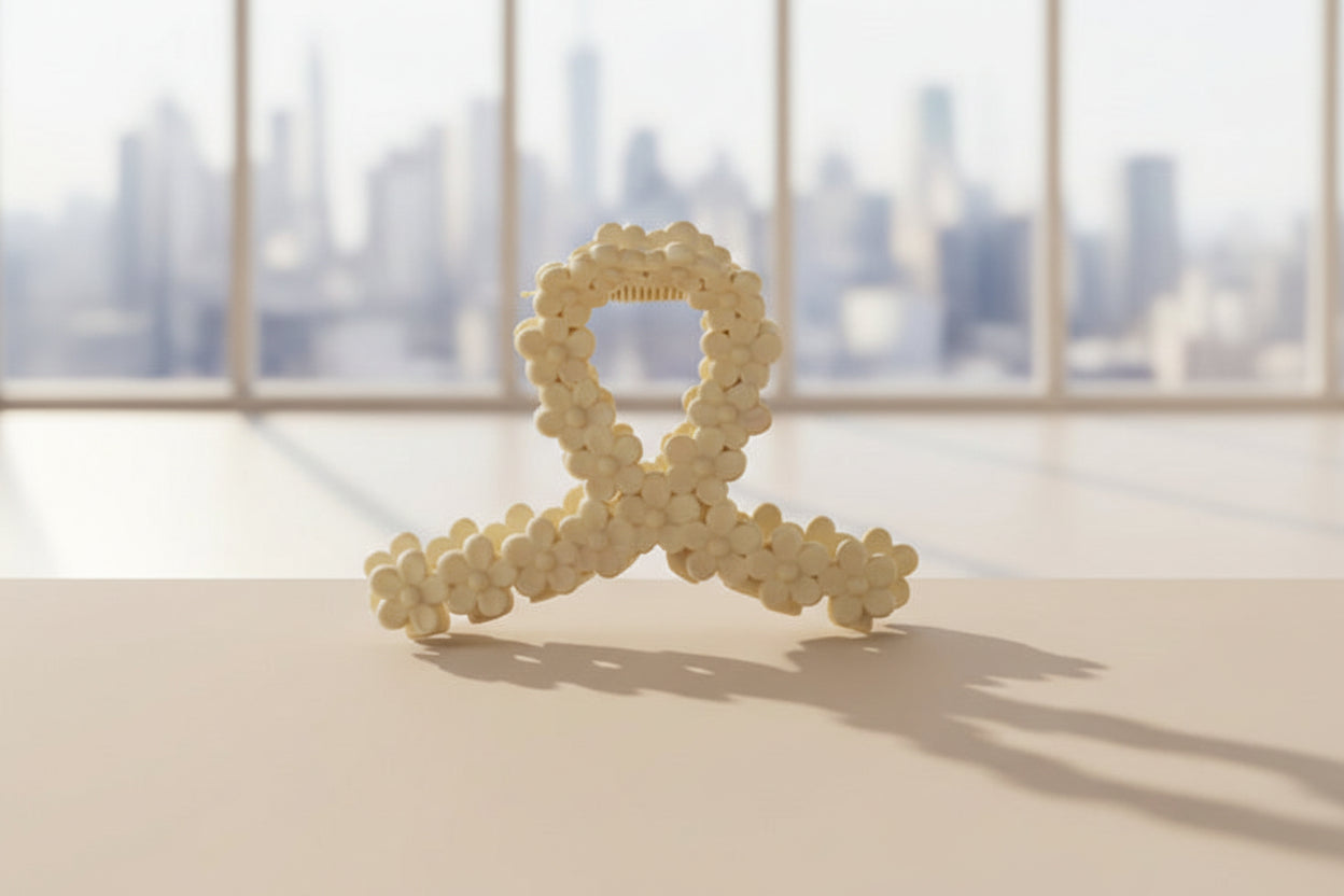 Mini Flower Hair Claw Clip