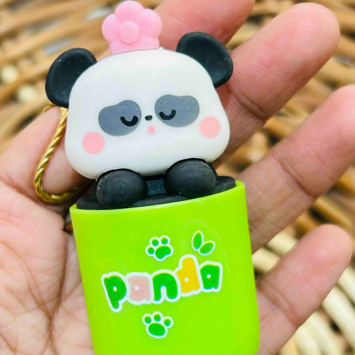 Panda Eraser With Sharpener