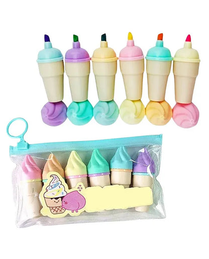 Ice Cream Highlighter Pens
