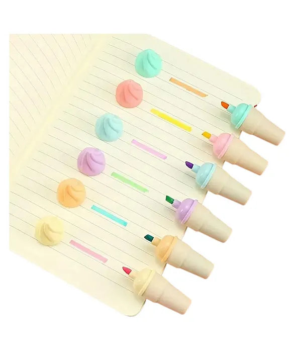 Ice Cream Highlighter Pens
