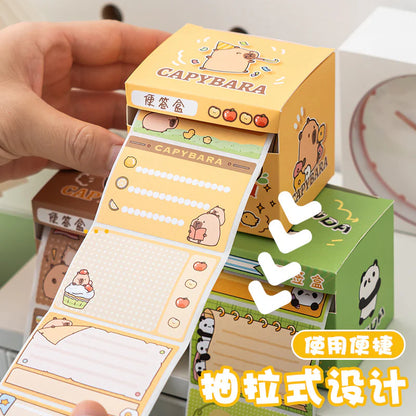 Capybara sticky notes blind box