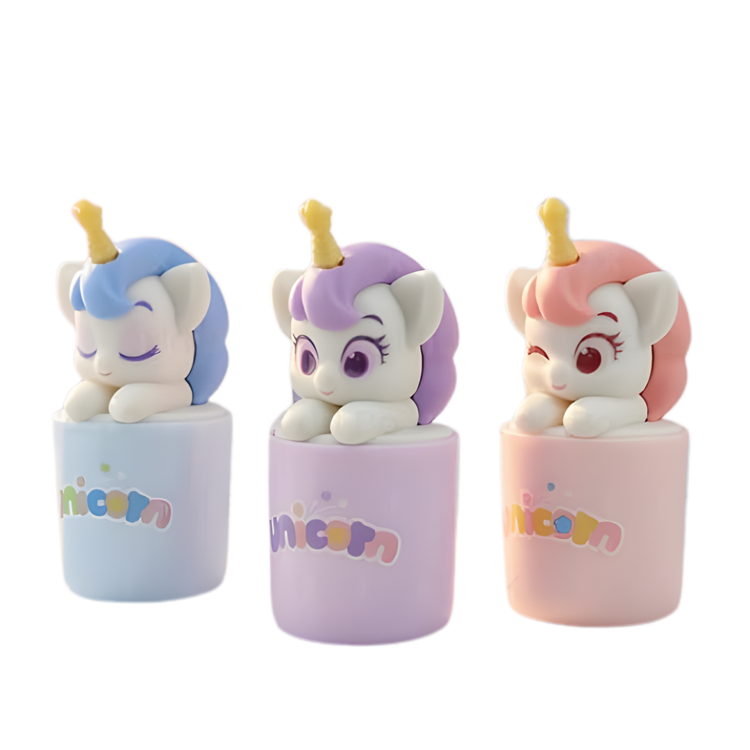 Unicorn Eraser With Sharpener