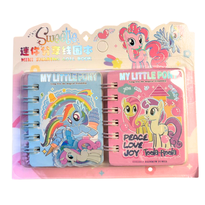Mini Unicorn Spiral Diary