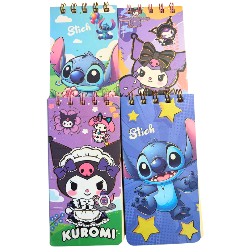 Kuromi & Stitch Memo Notepad