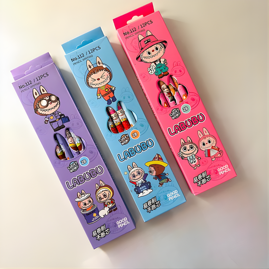 Labubu Pencil Set