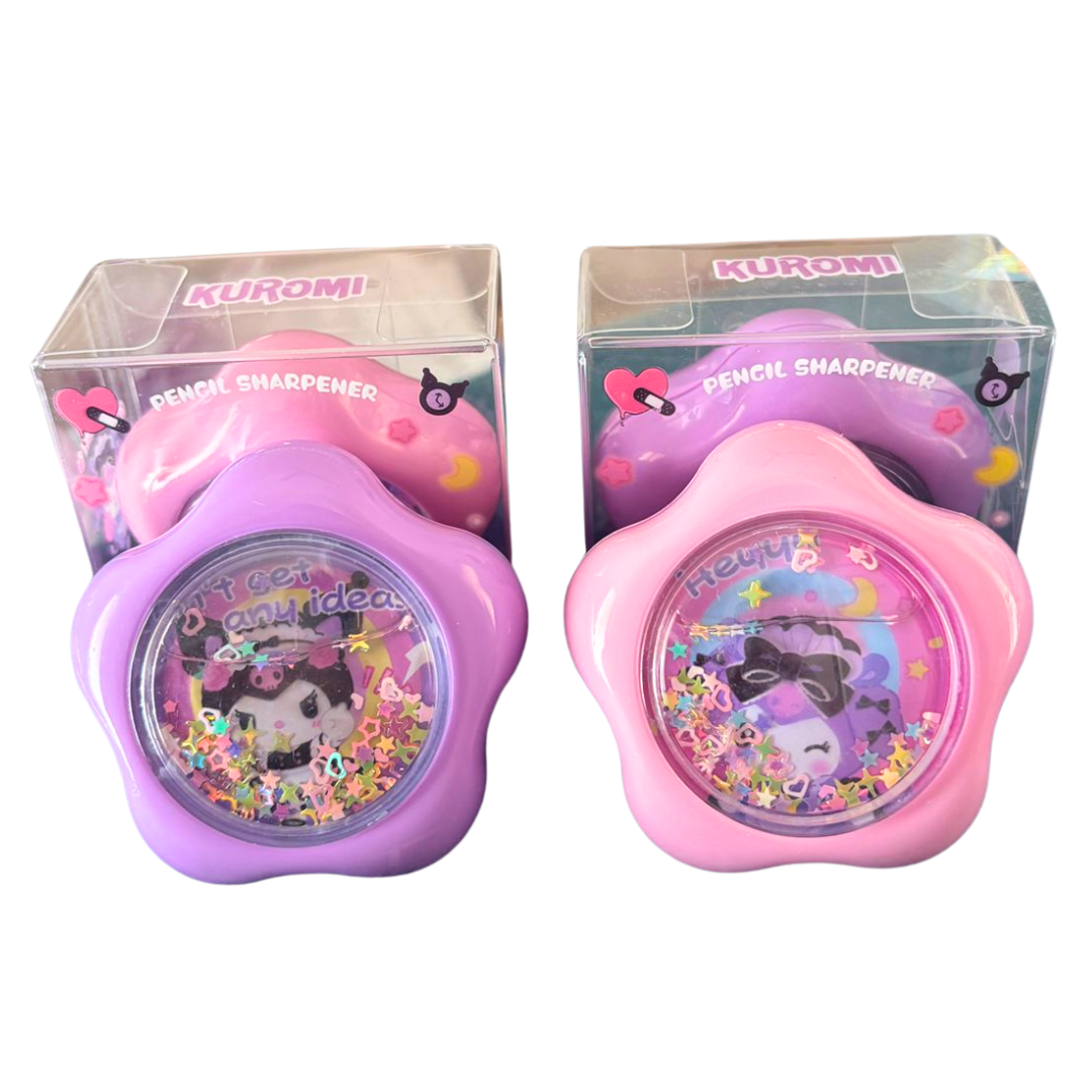 Kuromi Glitter Sharpener