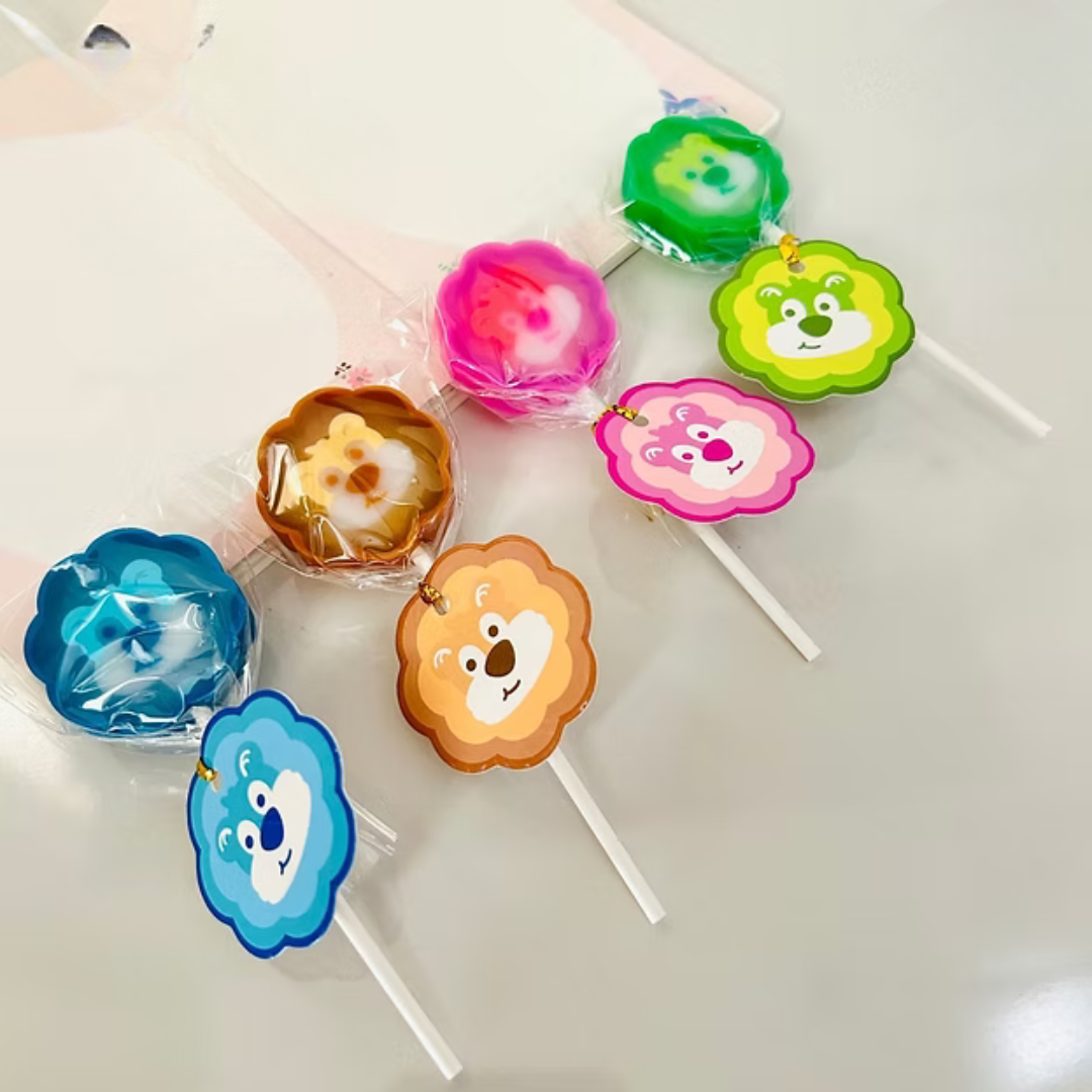 Bear Lollipop Eraser