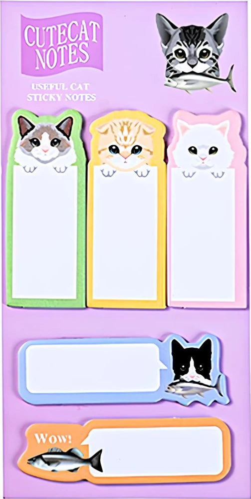 Cute Cat Sticky Notes