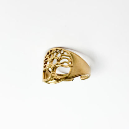 Tree Of Life Vintage Statement Ring