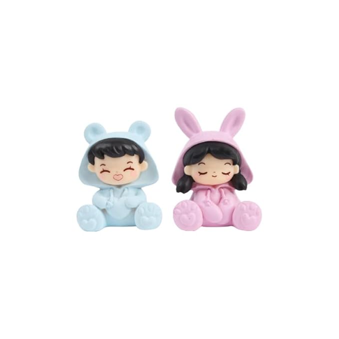 Pajama Couple Miniature Toy