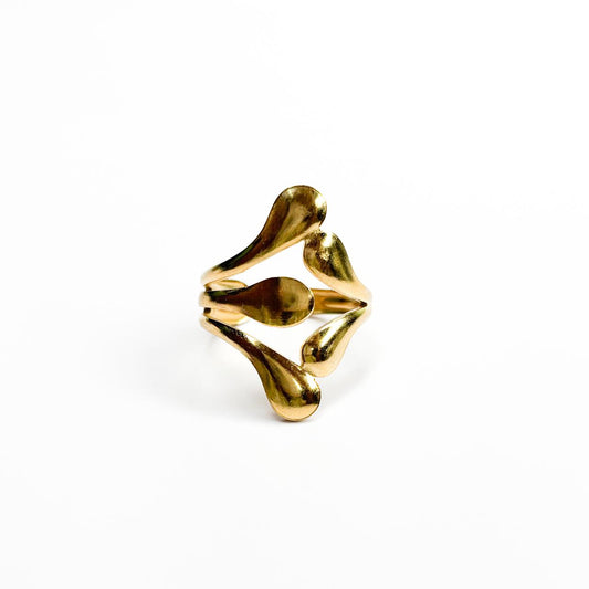 Aura Petal Statement Ring