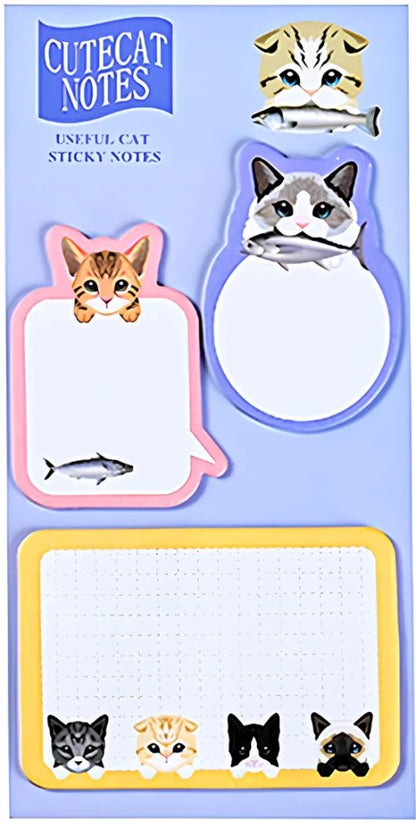 Cute Cat Sticky Notes