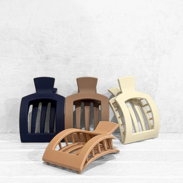 Flat Square Claw Clip