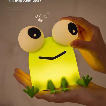 Cute Silicone Little Frog Lamp