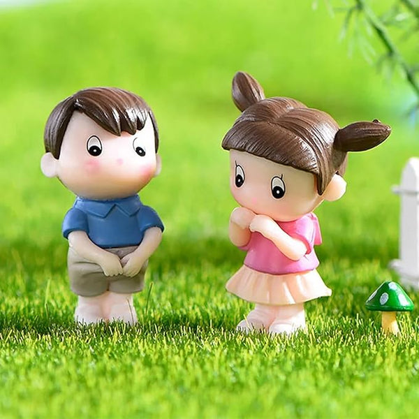 Cute Boy & Girl Miniature Toy