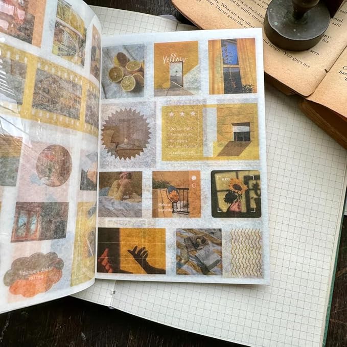 Vintage Decorative Sticker Book