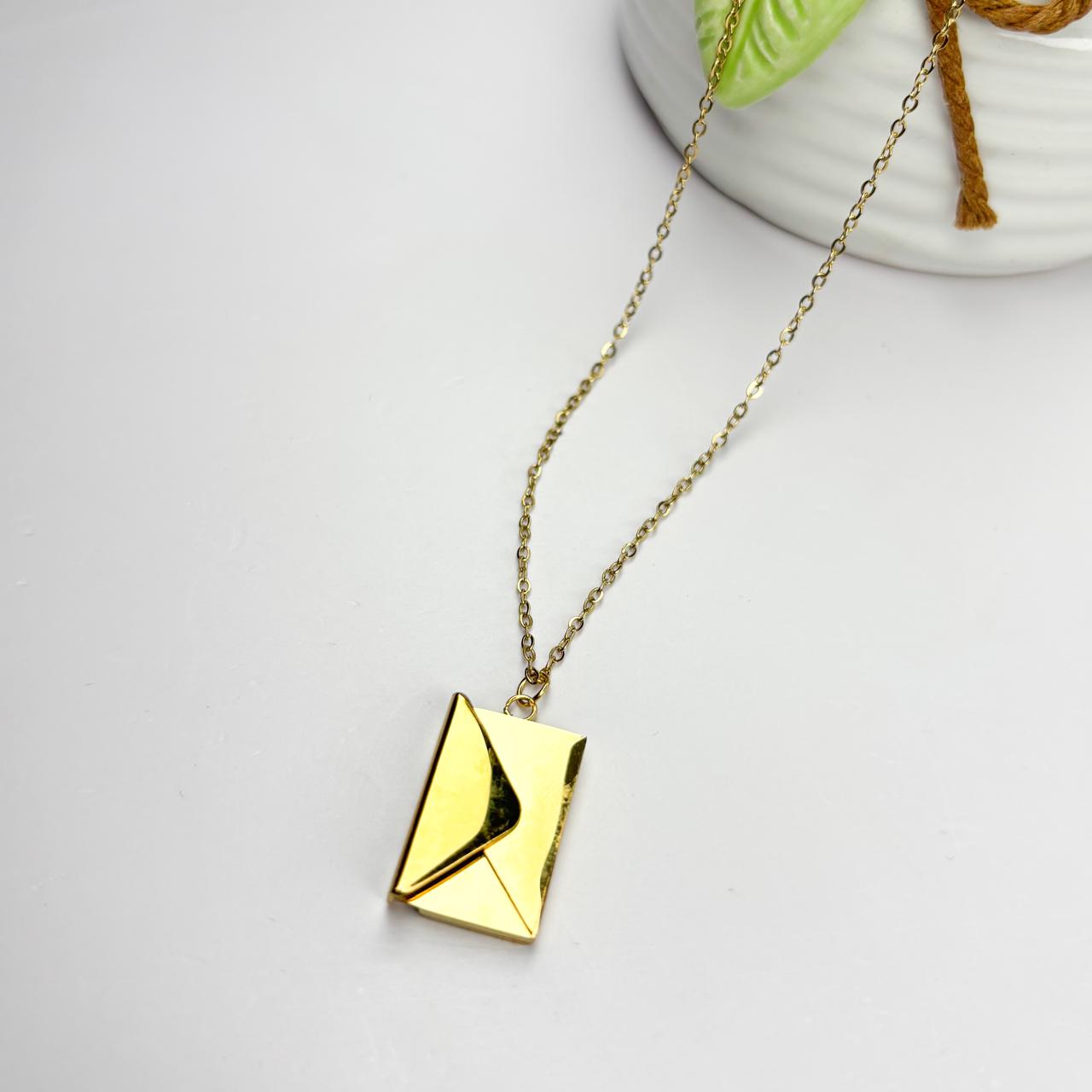 Love You Letter Pendant Necklace