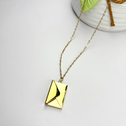 Love You Letter Pendant Necklace