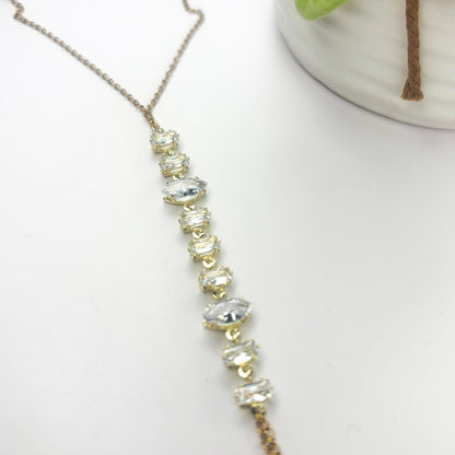 White Frost Stone Hand Chain