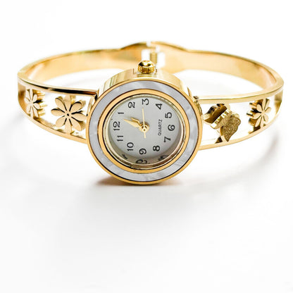 Golden Butterfly Bloom Watch