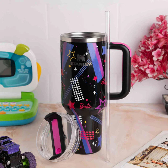 Barbie Black Stainless Steel Tumbler