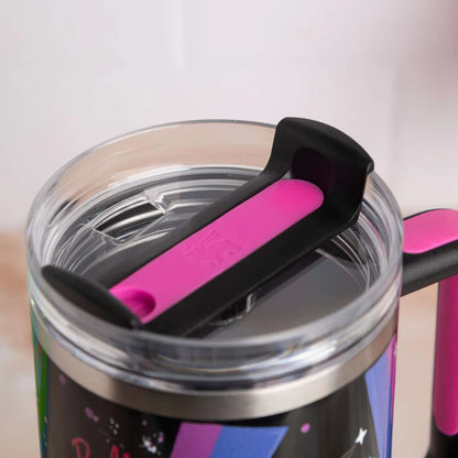 Barbie Black Stainless Steel Tumbler