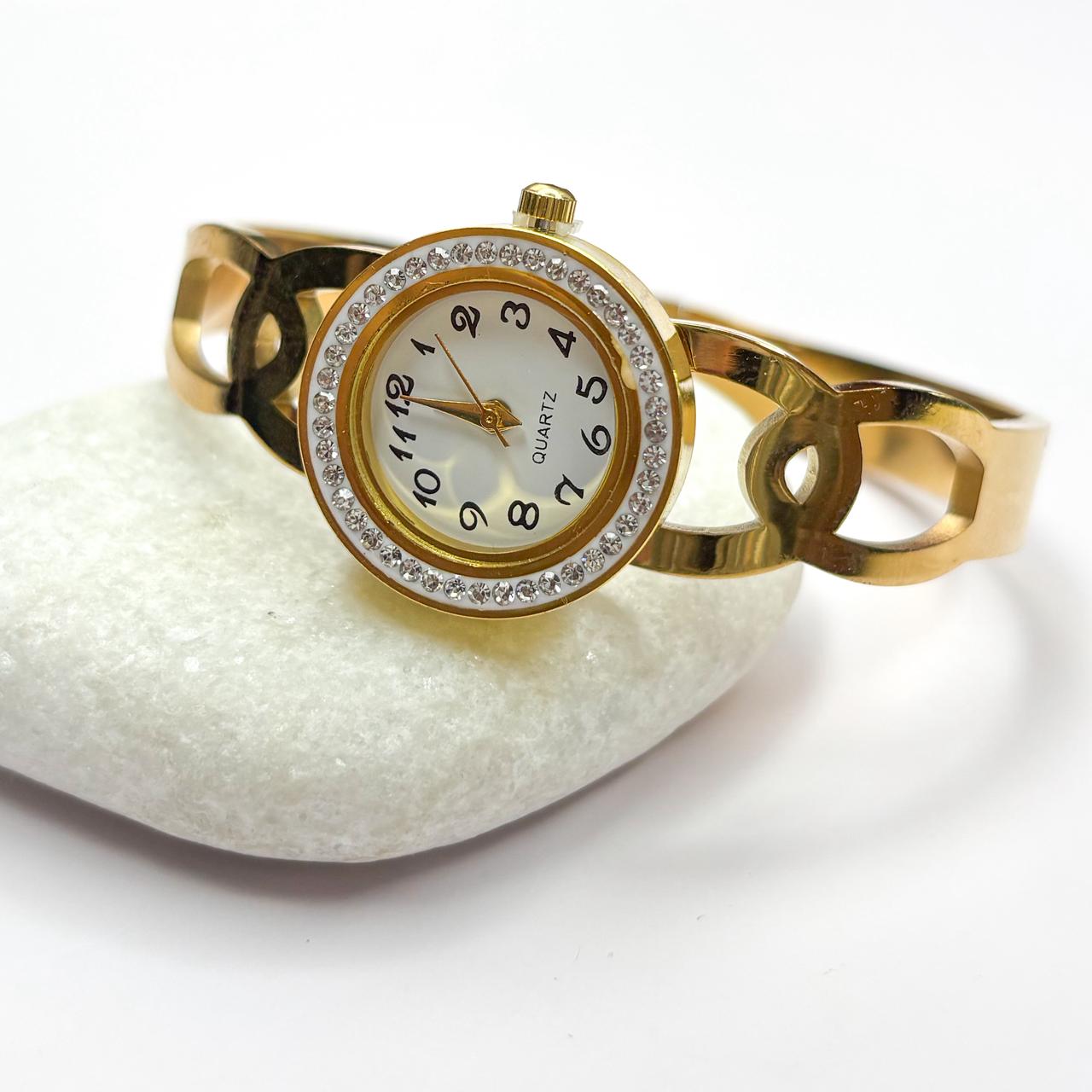 Lumine Gold Bangle Watch