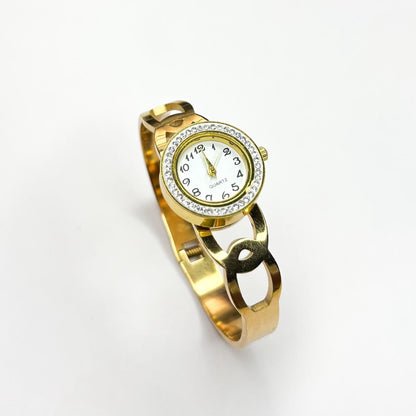 Lumine Gold Bangle Watch