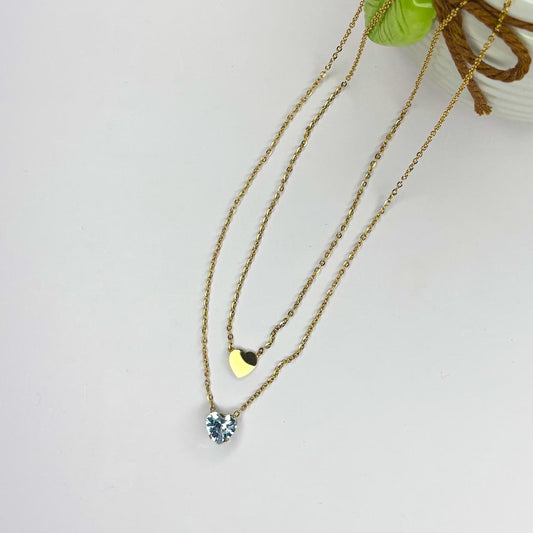 Double Layer Amor Necklace