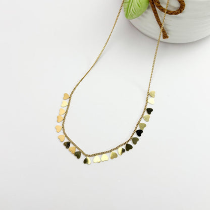 Tiny Hearts Whisper Necklace