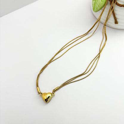Magnetic Heart Necklace