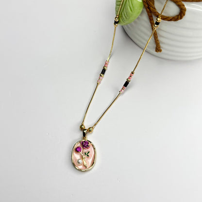 Pink Rose Mangalsutra